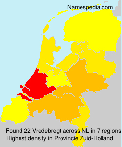 Surname Vredebregt in Netherlands Surname Vredebregt in Netherlands