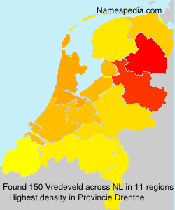 Surname Vredeveld in Netherlands Surname Vredeveld in Netherlands