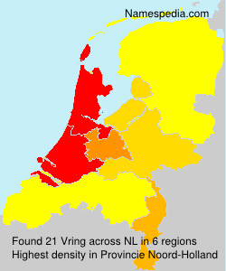 Surname Vring in Netherlands Surname Vring in Netherlands
