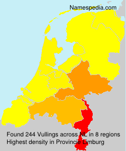 Surname Vullings in Netherlands Surname Vullings in Netherlands
