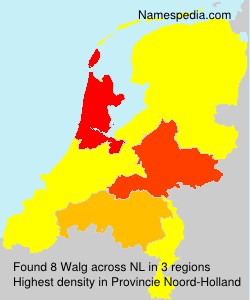 Surname Walg in Netherlands Surname Walg in Netherlands