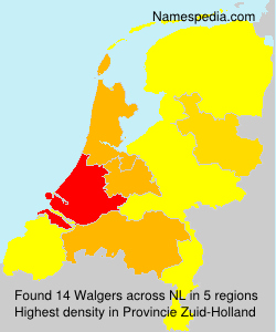 Surname Walgers in Netherlands Surname Walgers in Netherlands