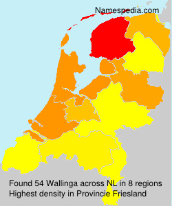 Surname Wallinga in Netherlands Surname Wallinga in Netherlands
