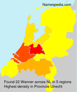 Surname Wanner in Netherlands Surname Wanner in Netherlands