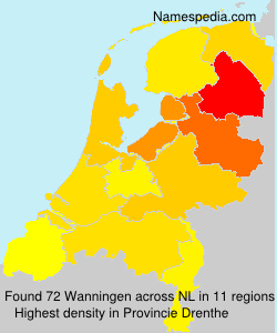 Surname Wanningen in Netherlands Surname Wanningen in Netherlands