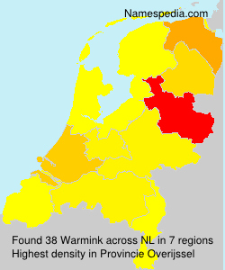 Surname Warmink in Netherlands Surname Warmink in Netherlands