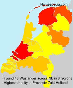 Surname Waslander in Netherlands Surname Waslander in Netherlands