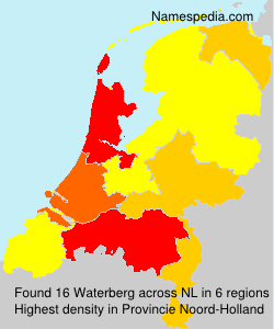 Surname Waterberg in Netherlands Surname Waterberg in Netherlands