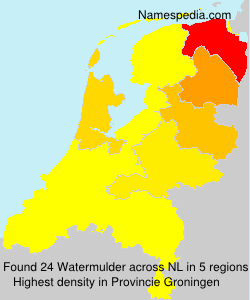 Surname Watermulder in Netherlands Surname Watermulder in Netherlands