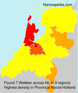Surname Webber in Netherlands Surname Webber in Netherlands