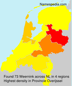 Surname Weernink in Netherlands Surname Weernink in Netherlands