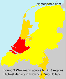 Surname Weidmann in Netherlands Surname Weidmann in Netherlands