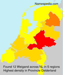 Surname Weigand in Netherlands Surname Weigand in Netherlands