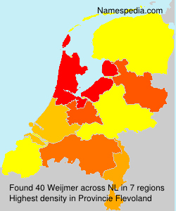 Surname Weijmer in Netherlands Surname Weijmer in Netherlands