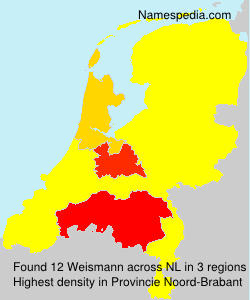 Surname Weismann in Netherlands Surname Weismann in Netherlands
