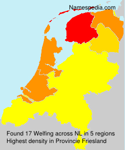 Surname Welfing in Netherlands Surname Welfing in Netherlands