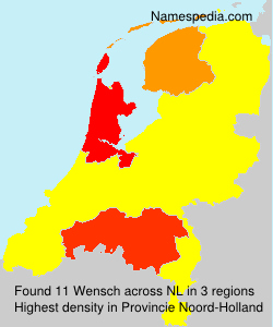 Surname Wensch in Netherlands Surname Wensch in Netherlands
