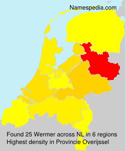 Surname Wermer in Netherlands