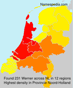 Surname Werner in Netherlands Surname Werner in Netherlands