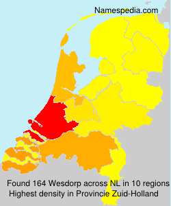 Surname Wesdorp in Netherlands Surname Wesdorp in Netherlands