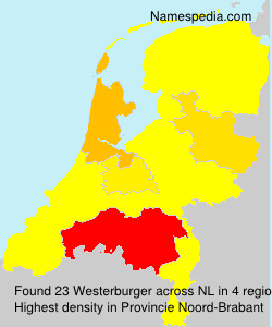 Surname Westerburger in Netherlands