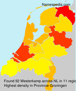 Surname Westerkamp in Netherlands Surname Westerkamp in Netherlands