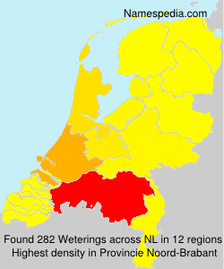 Surname Weterings in Netherlands Surname Weterings in Netherlands