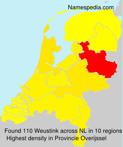 Surname Weustink in Netherlands Surname Weustink in Netherlands