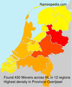 Surname Wevers in Netherlands Surname Wevers in Netherlands