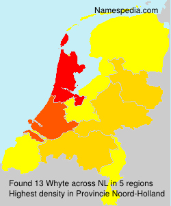 Surname Whyte in Netherlands Surname Whyte in Netherlands