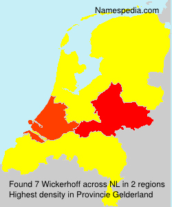 Surname Wickerhoff in Netherlands Surname Wickerhoff in Netherlands