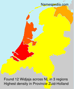 Surname Widjaja in Netherlands Surname Widjaja in Netherlands