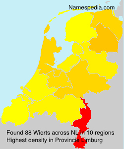 Surname Wierts in Netherlands Surname Wierts in Netherlands