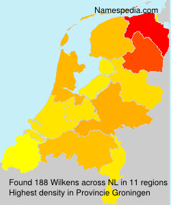 Surname Wilkens in Netherlands Surname Wilkens in Netherlands