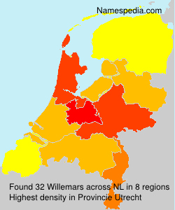 Surname Willemars in Netherlands Surname Willemars in Netherlands