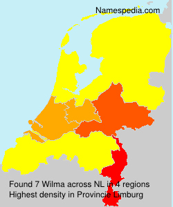 Surname Wilma in Netherlands