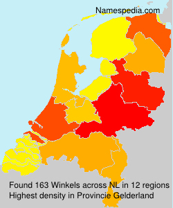 Surname Winkels in Netherlands Surname Winkels in Netherlands