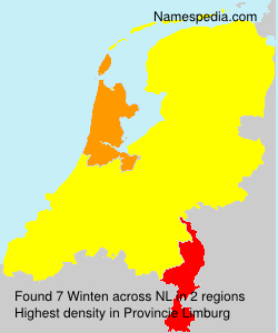 Surname Winten in Netherlands Surname Winten in Netherlands