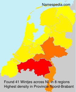 Surname Wintjes in Netherlands Surname Wintjes in Netherlands