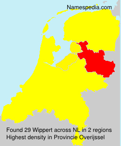 Surname Wippert in Netherlands