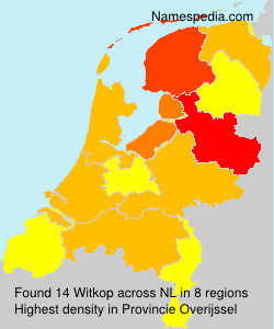 Surname Witkop in Netherlands Surname Witkop in Netherlands