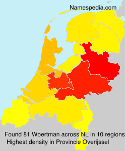 Surname Woertman in Netherlands Surname Woertman in Netherlands