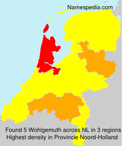 Surname Wohlgemuth in Netherlands Surname Wohlgemuth in Netherlands