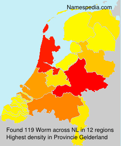 Surname Worm in Netherlands Surname Worm in Netherlands