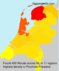 Surname Wouda in Netherlands Surname Wouda in Netherlands