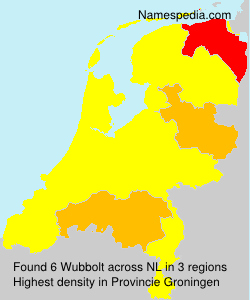 Surname Wubbolt in Netherlands Surname Wubbolt in Netherlands