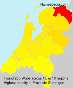 Surname Wubs in Netherlands Surname Wubs in Netherlands