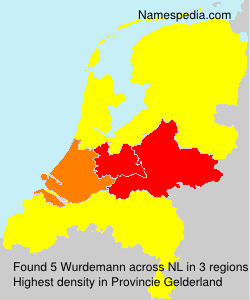 Surname Wurdemann in Netherlands Surname Wurdemann in Netherlands