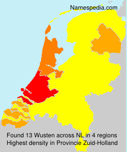Surname Wusten in Netherlands Surname Wusten in Netherlands