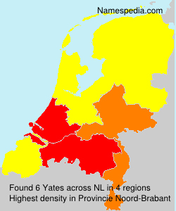 Surname Yates in Netherlands Surname Yates in Netherlands